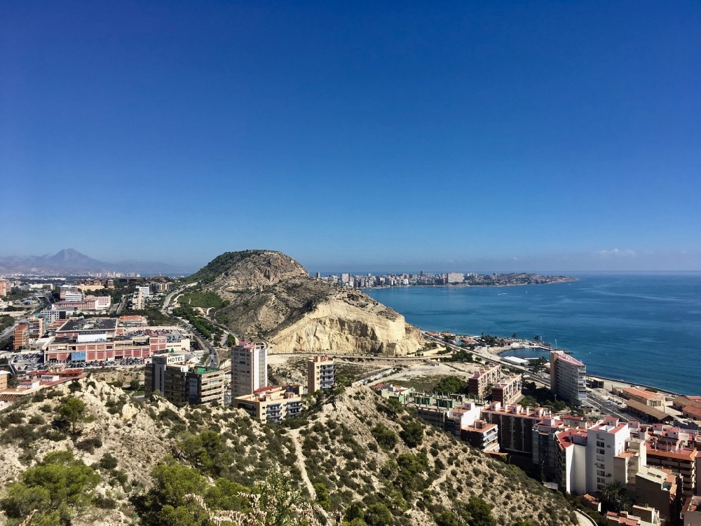 Alicante - výhled z hradu