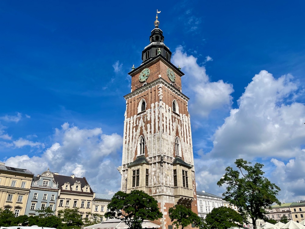 Radniční vež v Krakově