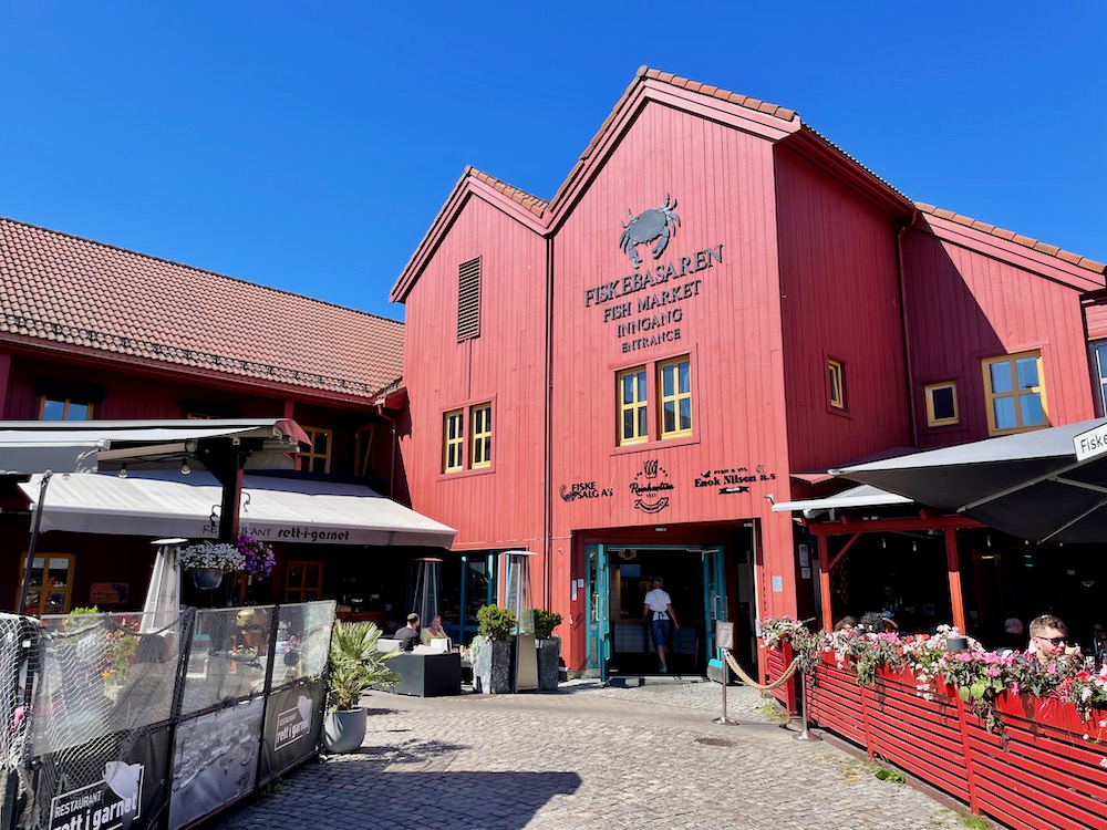 Kristiansand - rybí trh