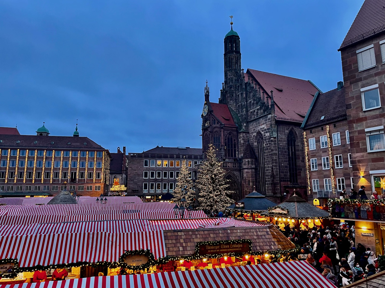 Vánoční trhy v Norimberku 2022