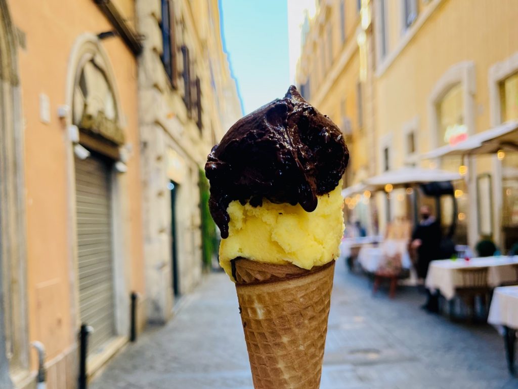 Zmrzlina v Římě