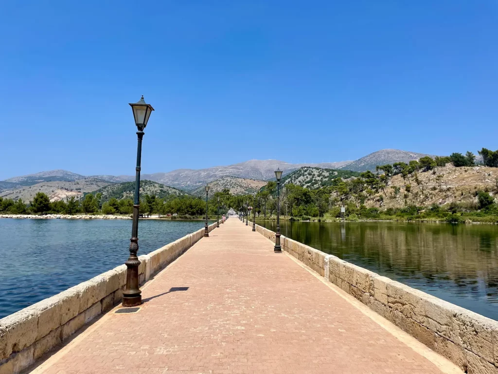 Kefalonie - most v Argostoli