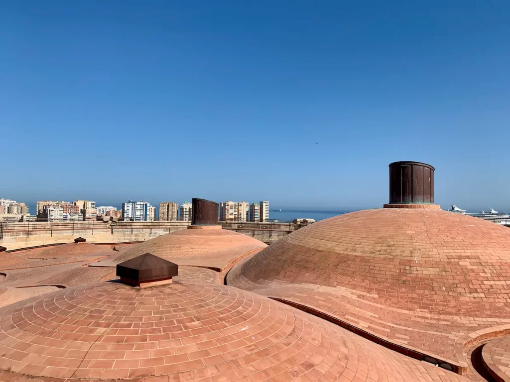 Málaga - střecha katedrály