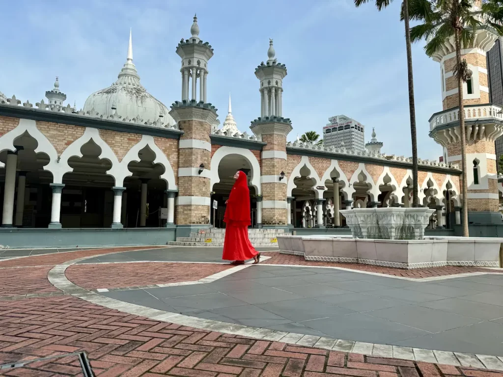 Kuala Lumpur: Mešita Masjid Jamek