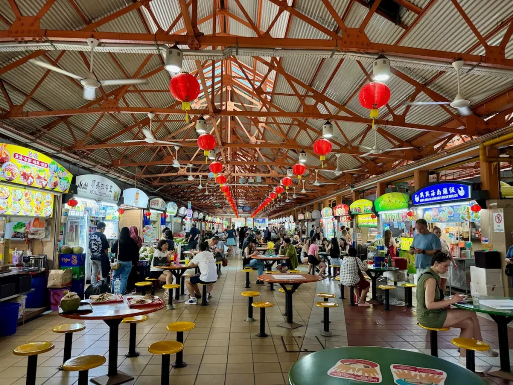 Singapur: Maxwell Food Centre